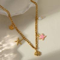 The Ocean Odyssey 18K Anti Tarnish Necklace